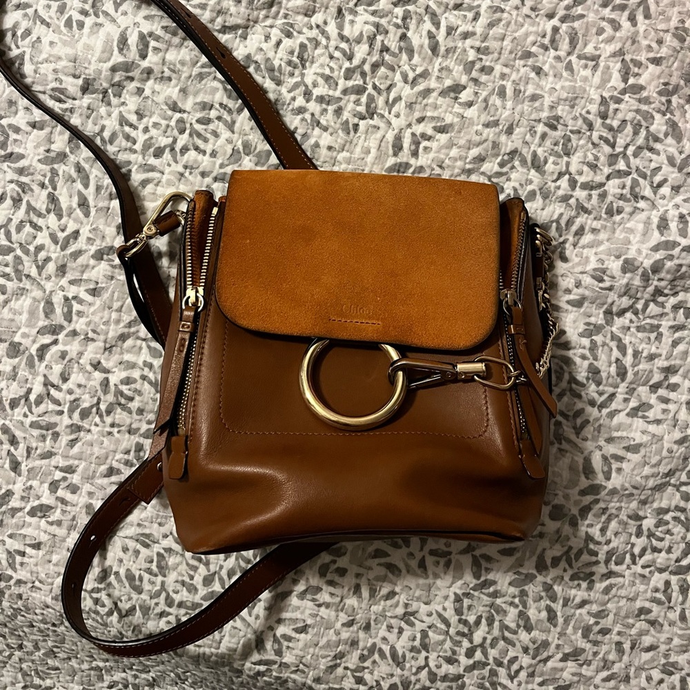 Chloe Faye Backpack Small AUTHENTIC